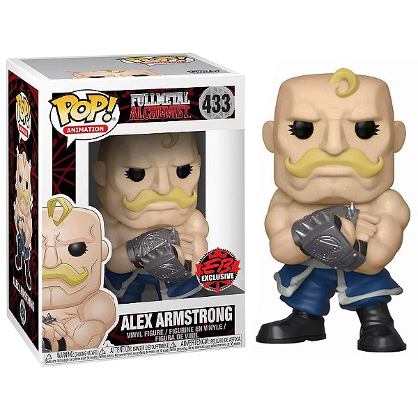 Funko Pop! Animation Fullmetal Alchemist Alex Armstrong 433 Exclusivo