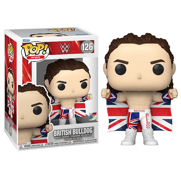 Funko Pop! WWE British Bulldog 126 Exclusivo