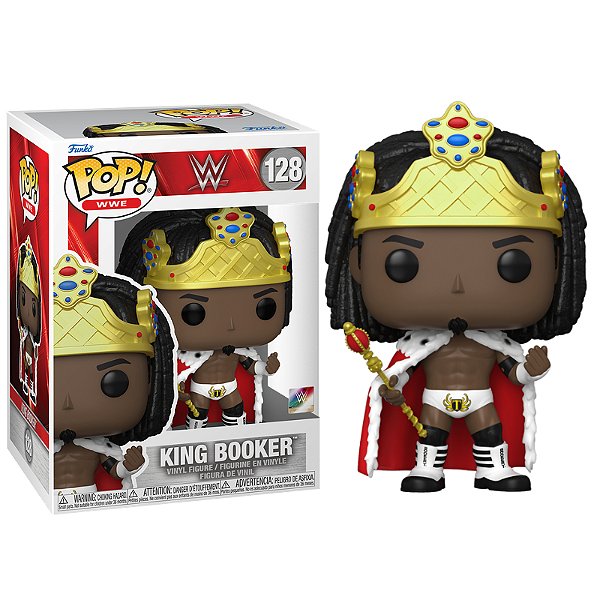 Funko Pop! WWE King Booker 128 Exclusivo