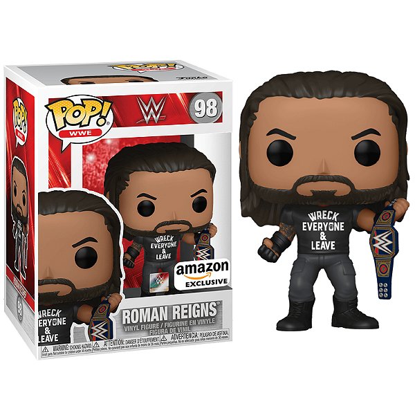 Funko Pop! WWE Roman Reigns 98 Exclusivo