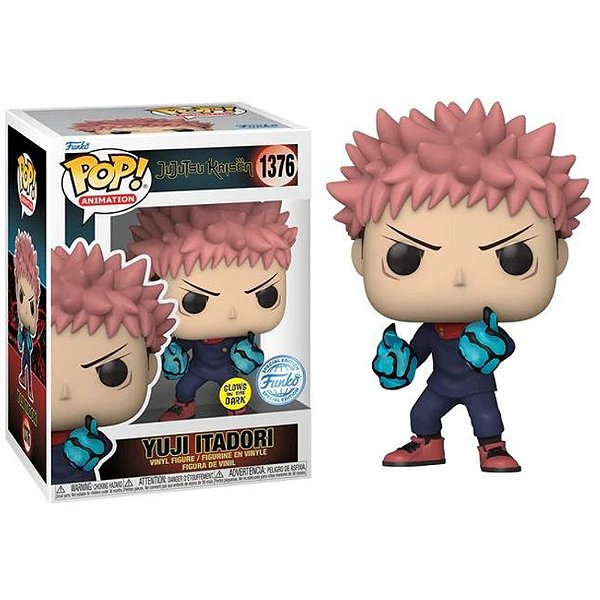 Funko Pop! Animation Jujutsu Kaisen Yuji Itadori 1376 Exclusivo Glow