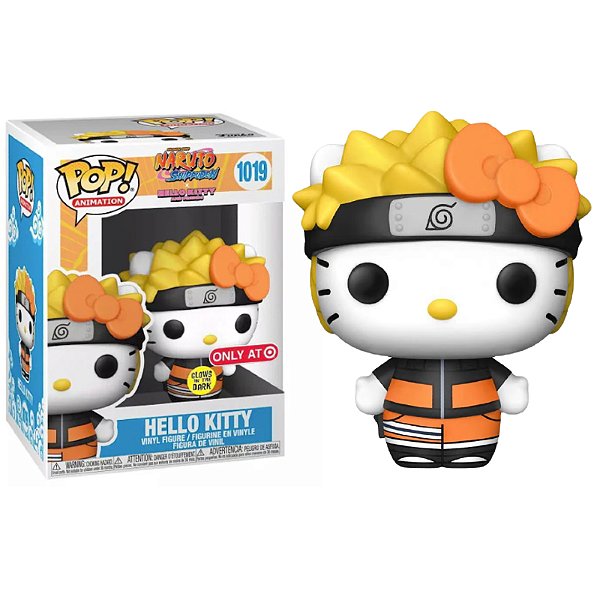 Funko Pop! Animation Naruto Shippuden Hello Kitty 1019 Exclusivo Glow