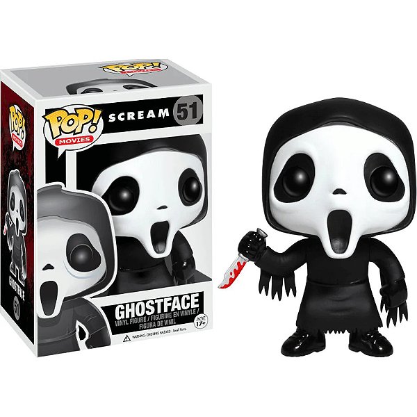 Funko Pop! Filme Terror Panico Scream Ghostface 51