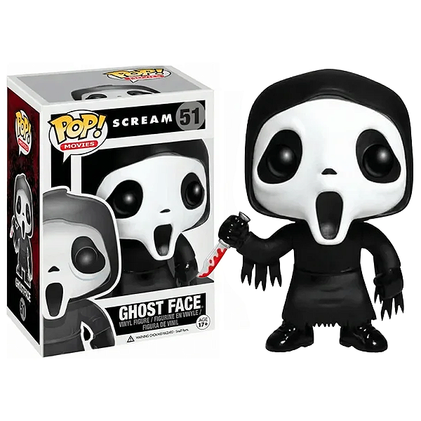 Funko Pop! Filme Terror Panico Scream Ghost Face 51