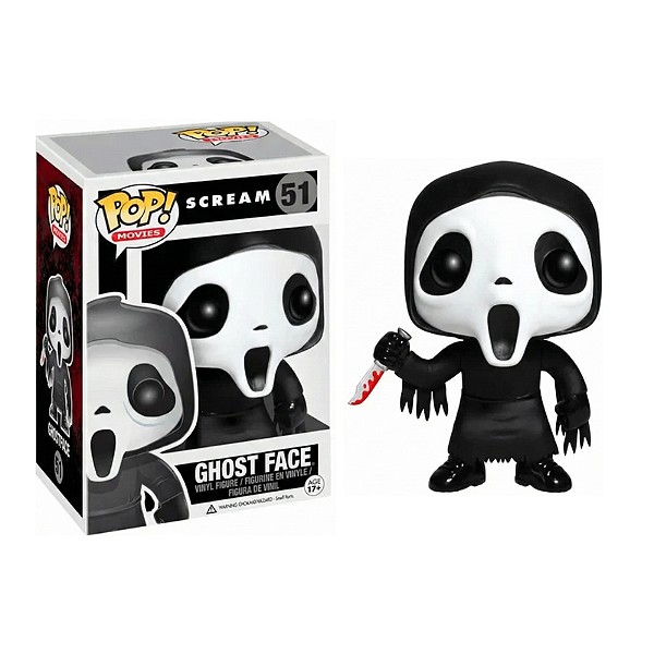Funko Pop! Filme Terror Panico Scream Ghost Face 51