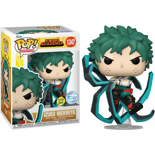 Funko Pop! Animation My Hero Academia Izuku Midoriya 1347 Exclusivo Glow