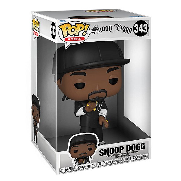 Funko Pop! Rocks Snoop Dogg 343 10 Polegadas