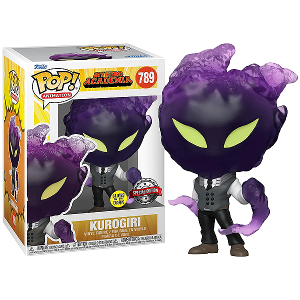 Funko Pop! Animation My Hero Academia Kurogiri 789 Exclusivo Glow