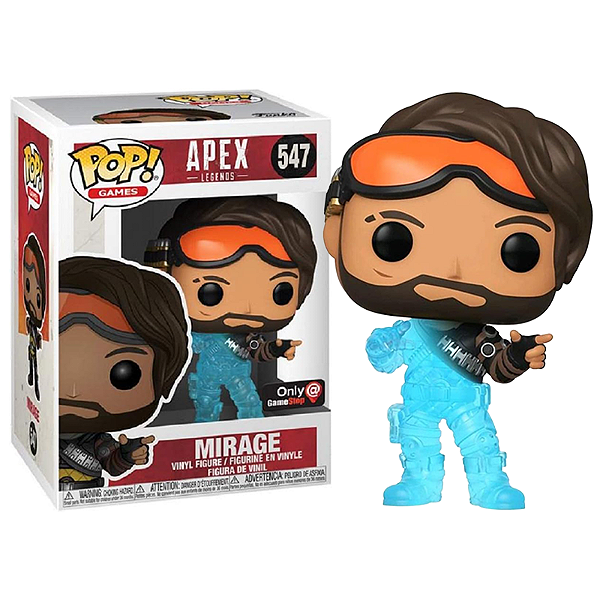Funko Pop! Games Apex Legends Mirage 547 Exclusivo