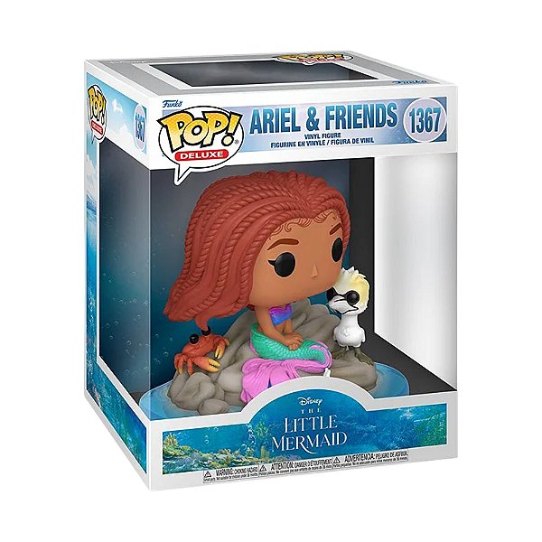 Funko Pop! Filme Disney A Pequena Sereia Ariel & Friends 1367