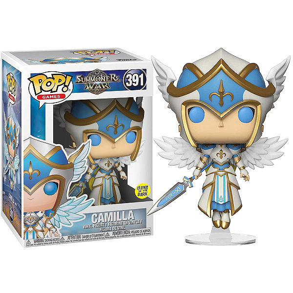 Funko Pop! Games Summoners War Camilla 391 Exclusivo Glow