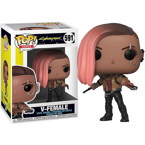 Funko Pop! Games Cyberpunk 2077 V-Female 591