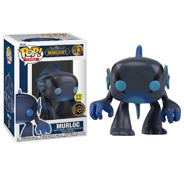 Funko Pop! Games World Of Warcraft Murloc 33 Exclusivo Glow