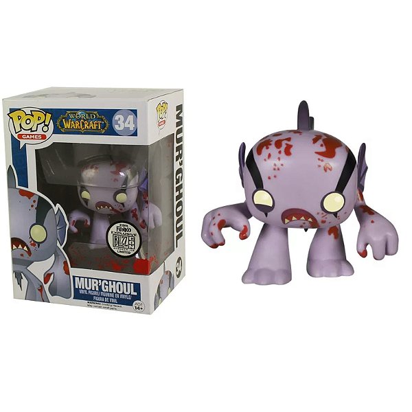 Funko Pop! Games World Of Warcraft Mur'ghoul 34 Exclusivo