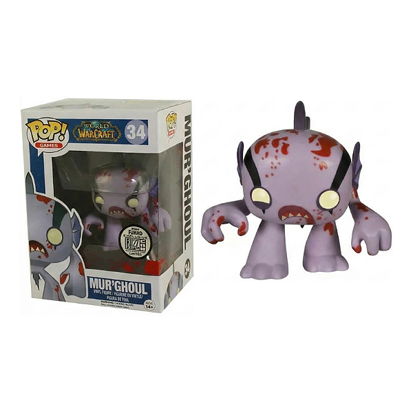 Funko Pop! Games World Of Warcraft Mur'ghoul 34 Exclusivo