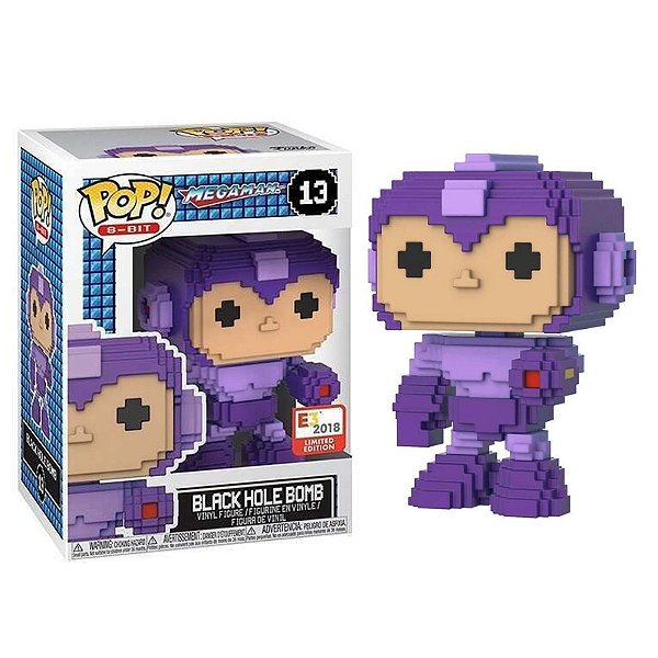 Funko Pop! Games Mega Man Black Hole Bomb 13 Exclusivo