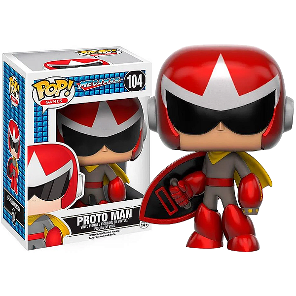 Funko Pop! Games Mega Man Proto Man 104