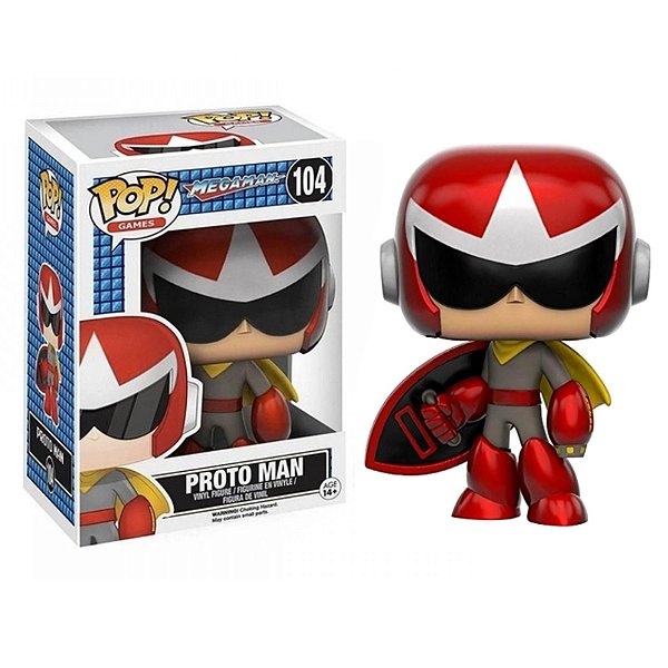 Funko Pop! Games Mega Man Proto Man 104