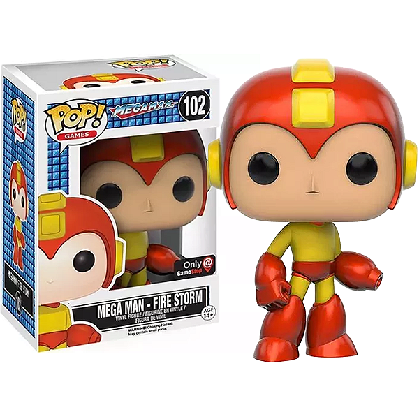 Funko Pop! Games Mega Man Fire Storm 102