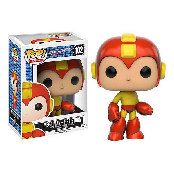 Funko Pop! Games Mega Man Fire Storm 102