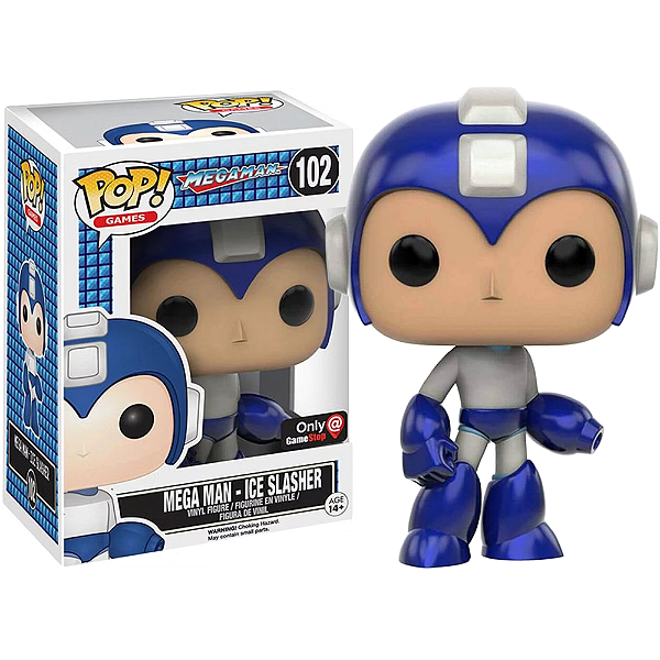 Funko Pop! Games Mega Man Ice Slasher 102 Exclusivo