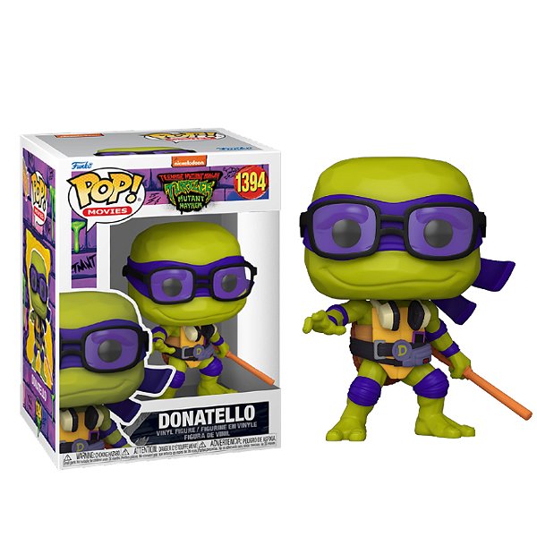 Funko Pop! Filme Tartarugas Ninja Caos Mutante Ninja Turtles Donatello 1394