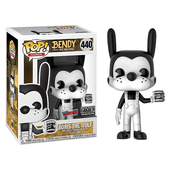 Funko Pop! Games Bendy And The Ink Machine Boris The Wolf 440 Exclusivo