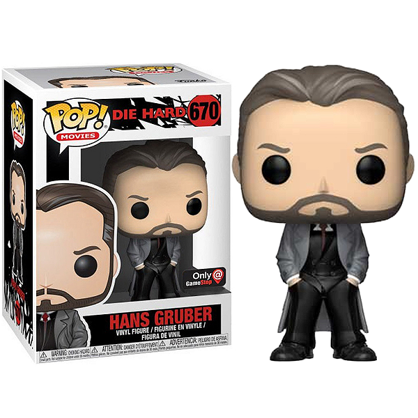 Funko Pop! Filme Duro de Matar Hans Gruber 670 Exclusivo