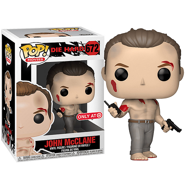 Funko Pop! Filme Duro de Matar John McClane 672 Exclusivo