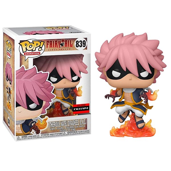 Funko Pop! Animation Fairy Tail Etherious Natsu Dragneel (E.N.D.) 839 Exclusivo