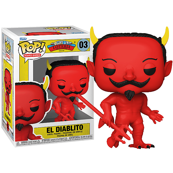 Funko Pop! Board Games Loteria El Diablito 03