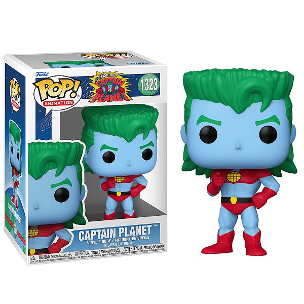 Funko Pop! Animation Capitão Planeta Captain Planet 1323