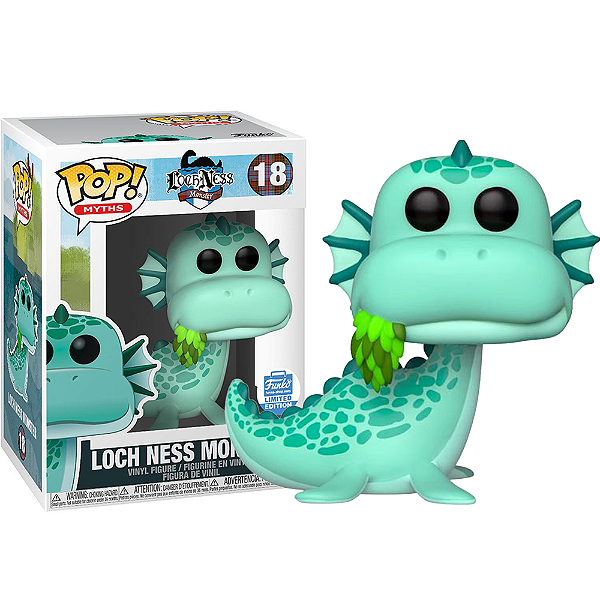 Funko Pop! Myths Lago Ness Loch Ness Monster 18 Exclusivo