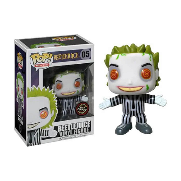 Funko Pop! Filme Beetlejuice / Os Fantasmas Se Divertem Beetlejuice 05 Exclusivo Glow Chase