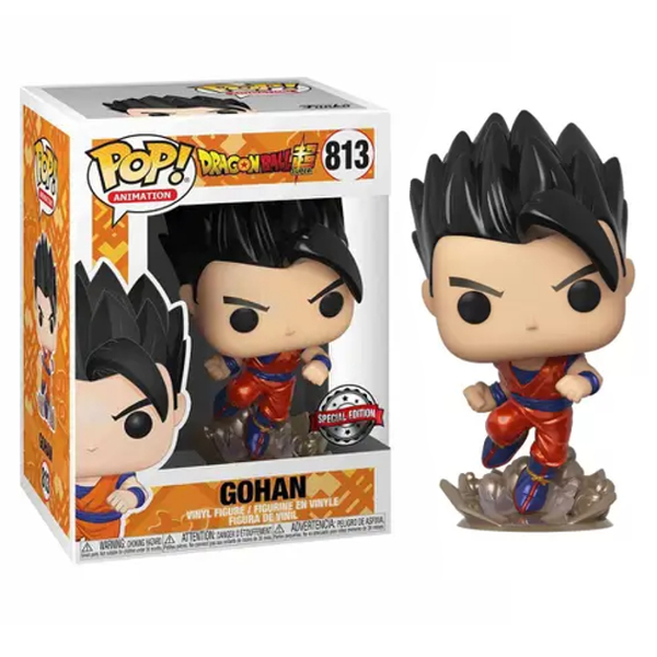 Funko Pop! Animation Dragon Ball Z Gohan 813 Exclusivo Metallic