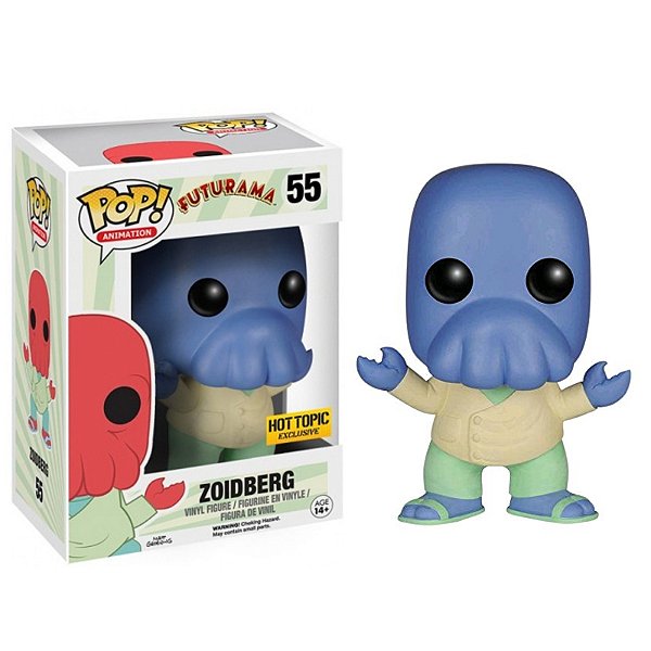 Funko Pop! Animation Futurama Zoidberg 55 Exclusivo