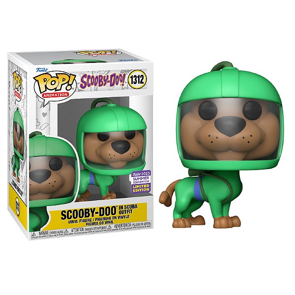 Funko Pop! Animation Scooby Doo in Scuba Outfit  1312 Exclusivo