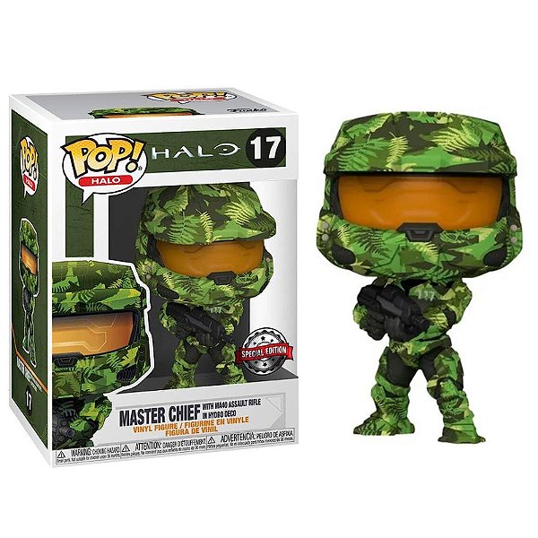 Funko Pop! Games Halo Master Chief 17 Exclusivo