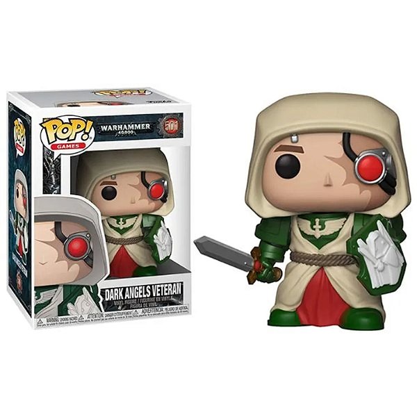 Funko Pop! Games Warhammer Dark Angels Veteran 501