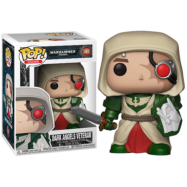 Funko Pop! Games Warhammer Dark Angels Veteran 501