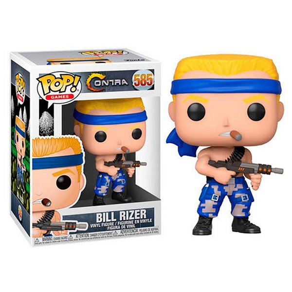 Funko Pop! Games Contra Bill Rizer 585