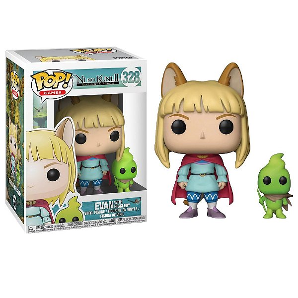 Funko Pop! Games Ni No Kuni II Evan with Higgledy 328