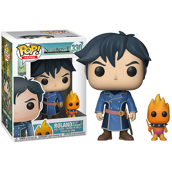 Funko Pop! Games Ni No Kuni II Roland with Higgledy 330