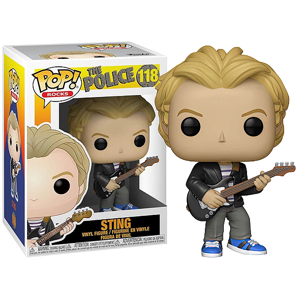 Funko Pop! Rocks The Police Sting 118