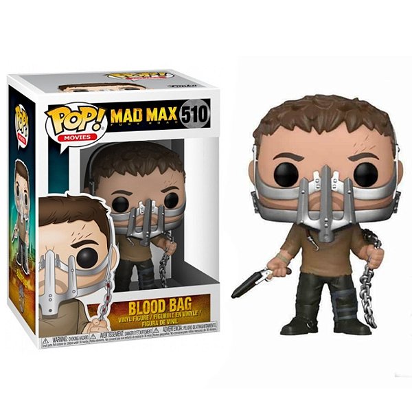 Funko Pop! Filme Mad Max Blood Bag 510 Exclusivo