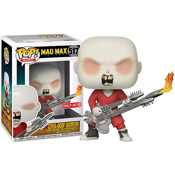 Funko Pop! Filme Mad Max Coma-Doof Warrior 517 Exclusivo