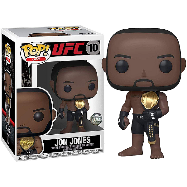 Funko Pop! UFC Jon Jones 10 Exclusivo (Vaulted, 2019)