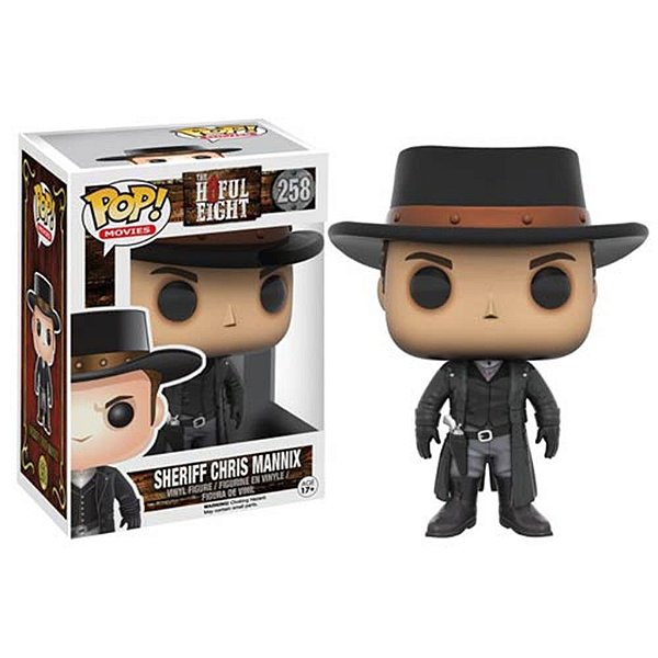 Funko Pop! Filmes Os Oito Odiados Hateful Eight Sheriff Chris Mannix 258