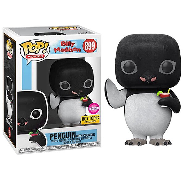 Funko Pop! Filme Billy Madison, Um Herdeiro Bobalhão Penguin 899 Exclusivo Flocked