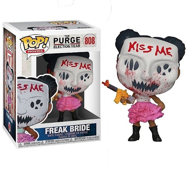 Funko Pop! Filmes Uma Noite de Crime The Purge Election Year Freak Bride 808